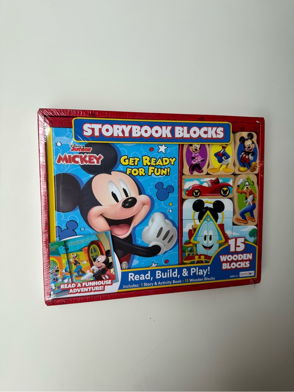 Storybook Blocks - Blue & Red Kids Toy